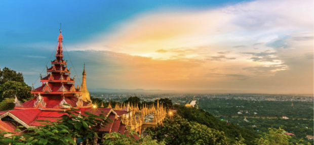 Mandalay Hill Sunset